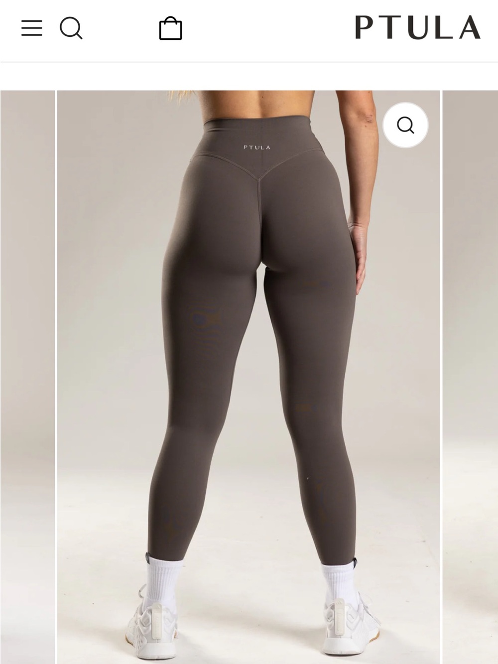 Ptula Gun Metal Gray 25” Leggings - Picture 5 of 6